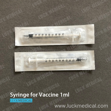 1cc Syringe without Needle Vaccine